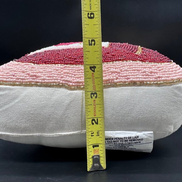 Beaded Love Potion Bottle Decorative Pillow Cupcakes And Cashmere Valentines Day - Picture 9 of 9